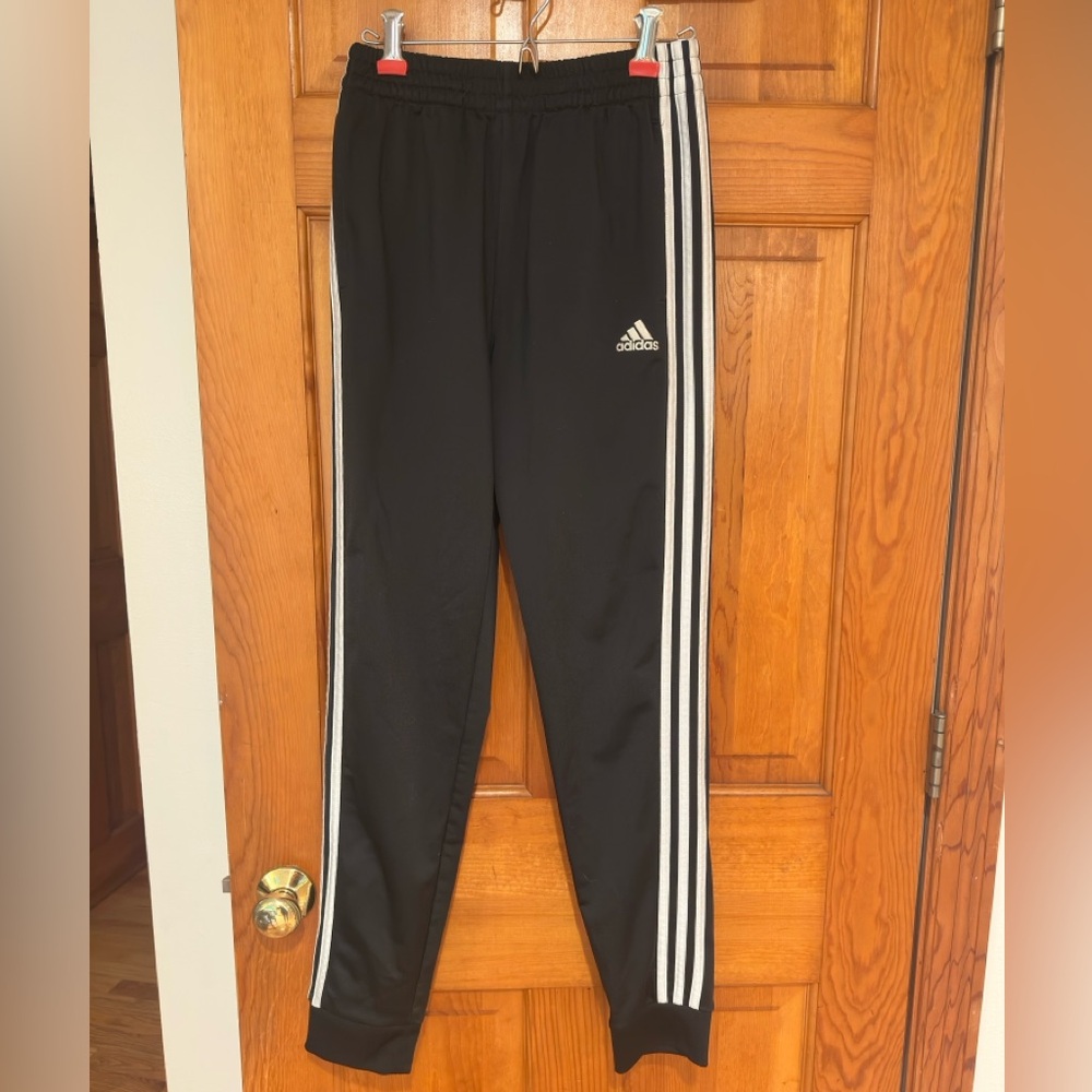 Adidas Unisex Jogger Sweatpants with White Stripes